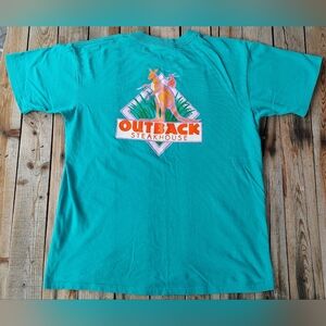 vintage '90s Outback Steakhouse "No Fear Golf Outing T-shirt  made in USA